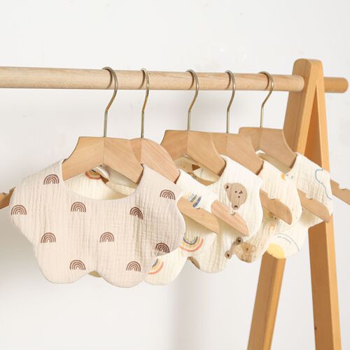 Infant bibs 6-layer gauze saliva bag baby 360 degree bib baby saliva towel type a cotton saliva bib
