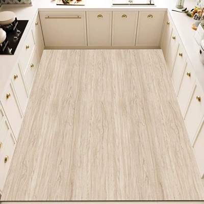 Avtomobil döşəmə paspasları as a Full-Cover Home Kitchen Carpet - moxuan-12-wood-grain-thick-diatom-mud-customized-size-non-refundable-and-non-exchangeable