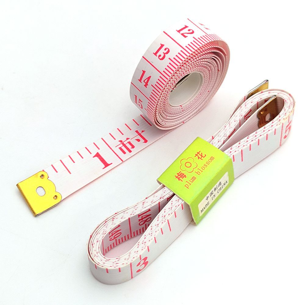 Regla de cuero, regla suave, regla de medición de ropa, regla multifuncional de medición de cintura y pecho, regla de altura de ropa, regla de tela de 1,5 metros