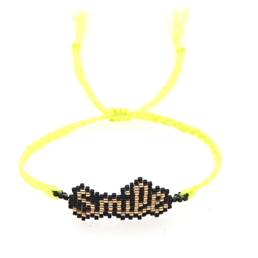 Bohemian Miyuki Beads Handwoven LOVE Letter Beads Stackable Small Bracelet Female Giftpicture5