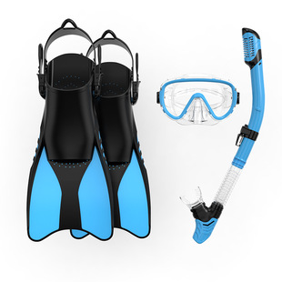 Diving Sports floating non-slip anti-drop diving mask breathing tube flippers suit suitable for snorkeling beginners