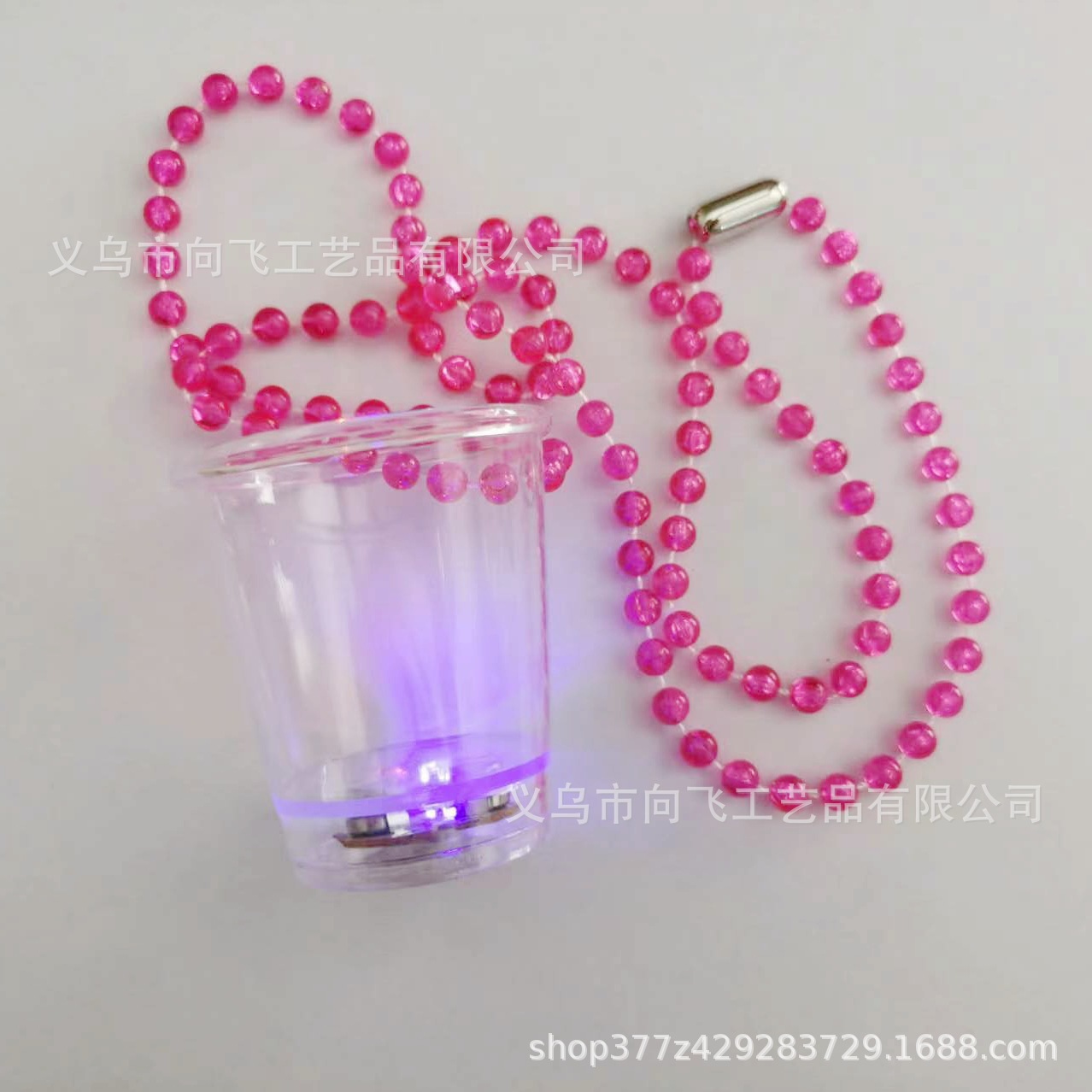 Macaron color transparente Cadena de cuentas Copa novia para ser FIESTA DE Navidad Halloween Fiesta de la boda