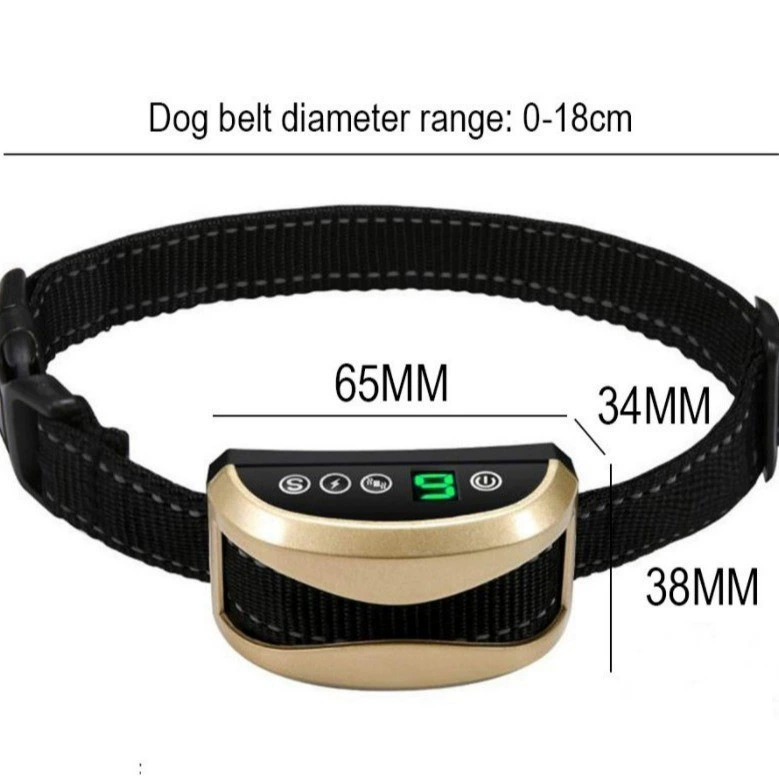 Новое LED-умное ультразвуковое устройство для лая,drive электрический удар собаки, автоматический ошейник от лая