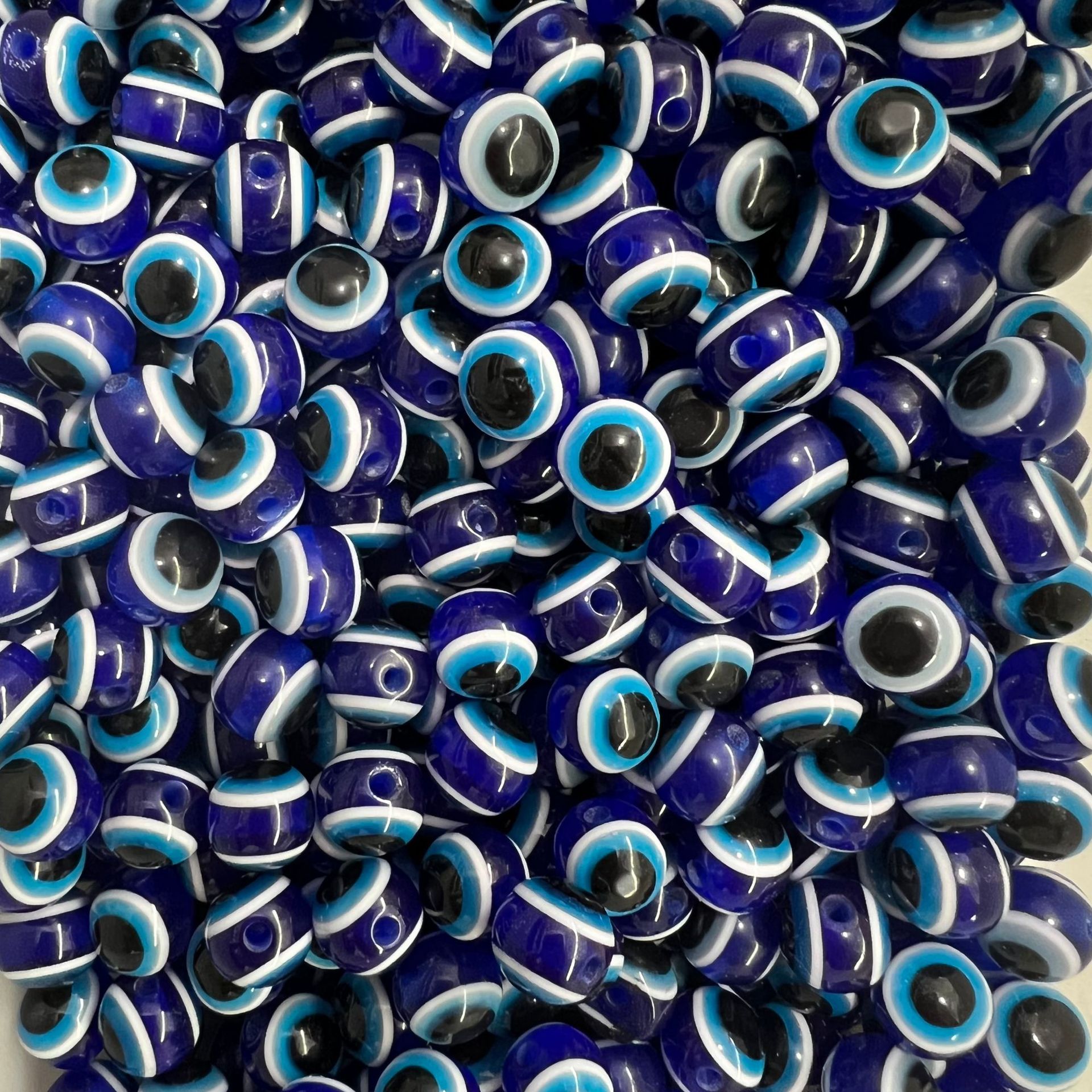 3g Weight 1 Piece Resin Devil'S Eye DIY Jewelry Accessories