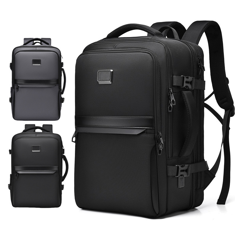 Backpack with a Business-Class Feel, Expandable Backpack, Cross-Border Wholesale, Retro Commuter Computer Bag, Large-Capacity Travel Backpack Backpack with a Business-Class Feel, Expandable Backpack, Cross-Border Wholesale, Retro Commuter Computer Bag, Large-Capacity Travel Backpack