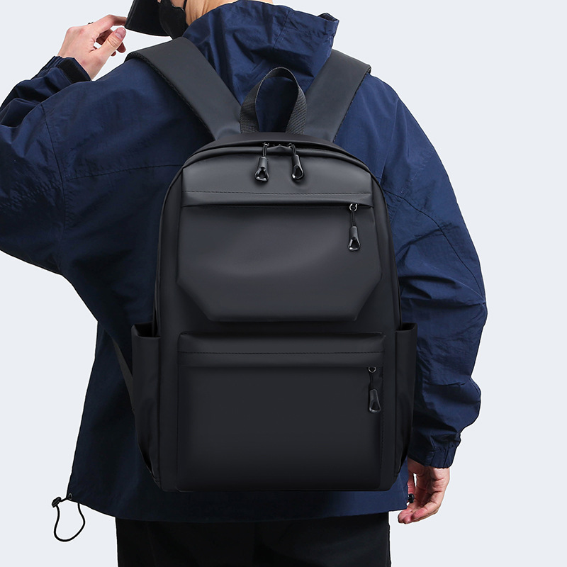 Zaino per studenti delle scuole superiori da uomo, zaino da viaggio di grande capacità, tempo libero, zaino per computer da lavoro_voghion.com