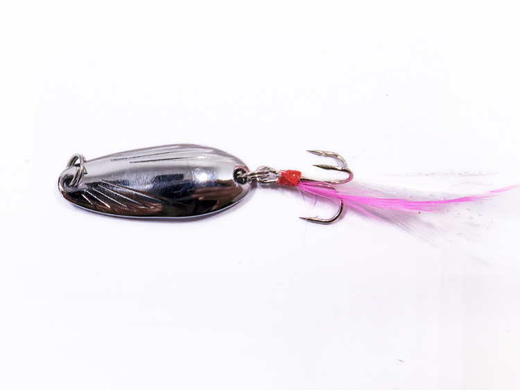 Tied fur shell sequin silver 8.5g/4cm