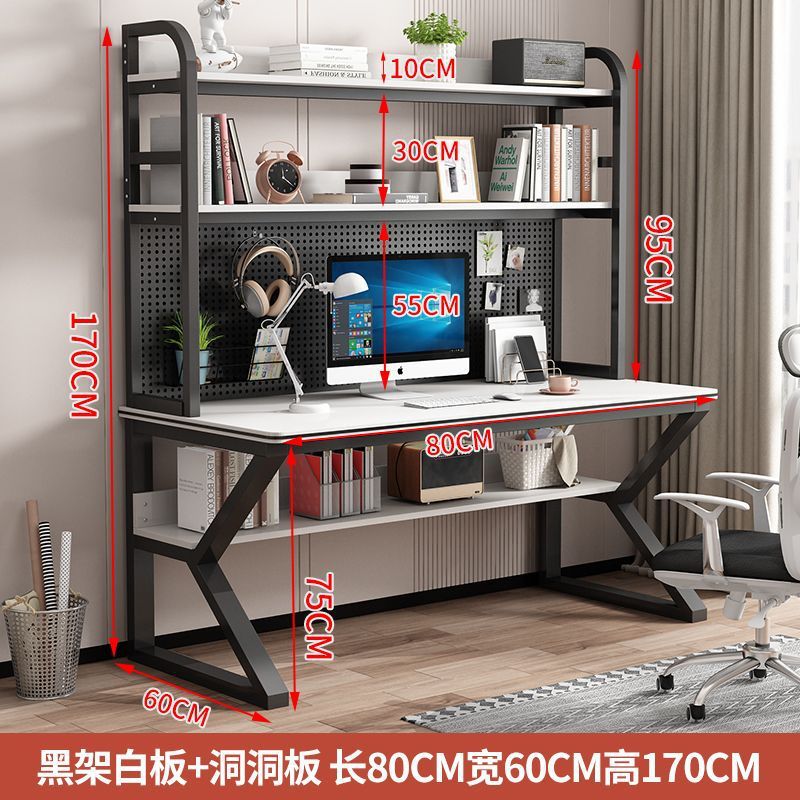 블랙 프레임 + 화이트보드 스트라이프 [홀 보드]]