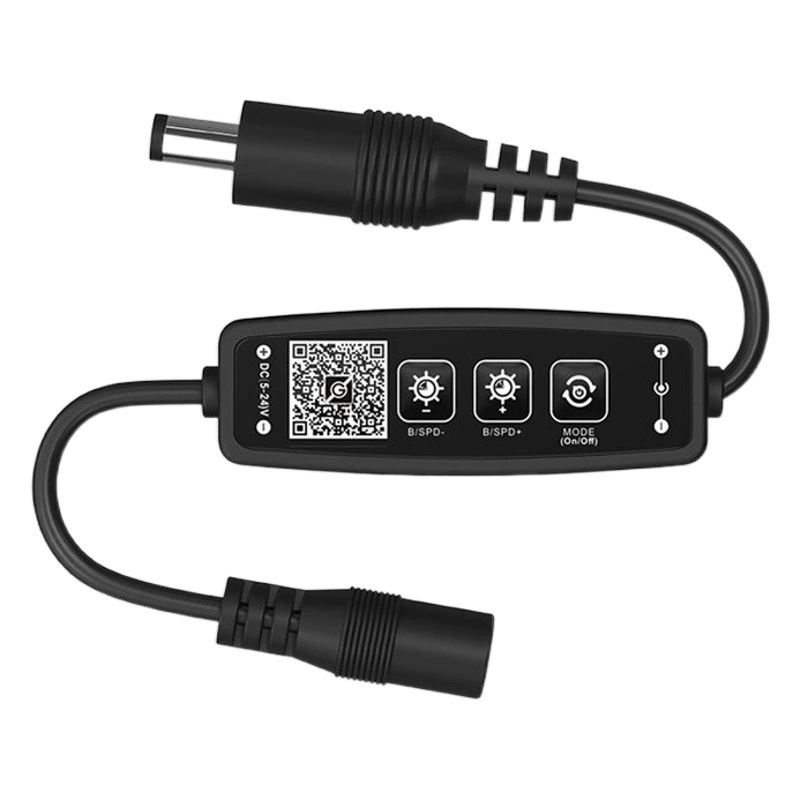 Монохромный светодиодный контроллер низкого напряжения, функция управления временем приложения для мобильного телефона Bluetooth Функция восхода и заката