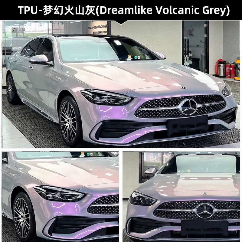 ソースファクトリー TPU 変色フィルム 自己修復ペイント保護フィルム 非層状 PPF フルボディフィルム 車の衣類の修理|undefined