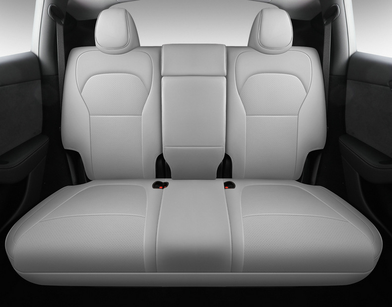 [Cross-border Exclusive] Applicable to Tesla's New ModelY Seat Cover Four Seasons Universal All-inclusive Nappa Leather