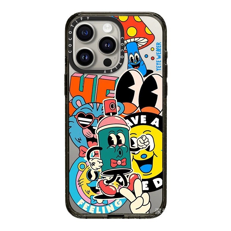 CASETi連名貝母砕花適用iphone16 proアップル15promax携帯ケース13/14転倒防止|undefined