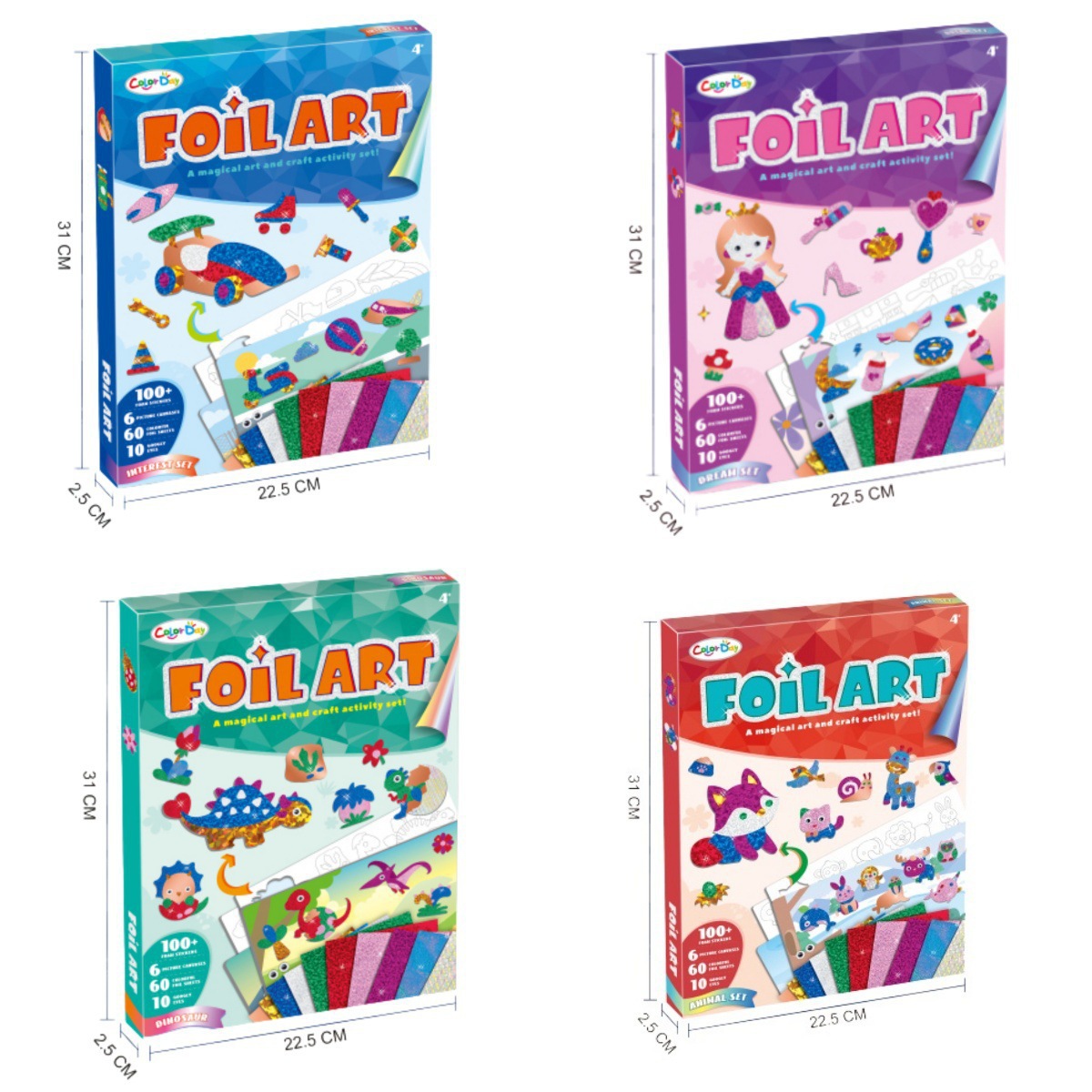 (Cross-border trading), children's three dimensional stickers for kindergarten, sticker handmade, set, toy, new collection, DIY