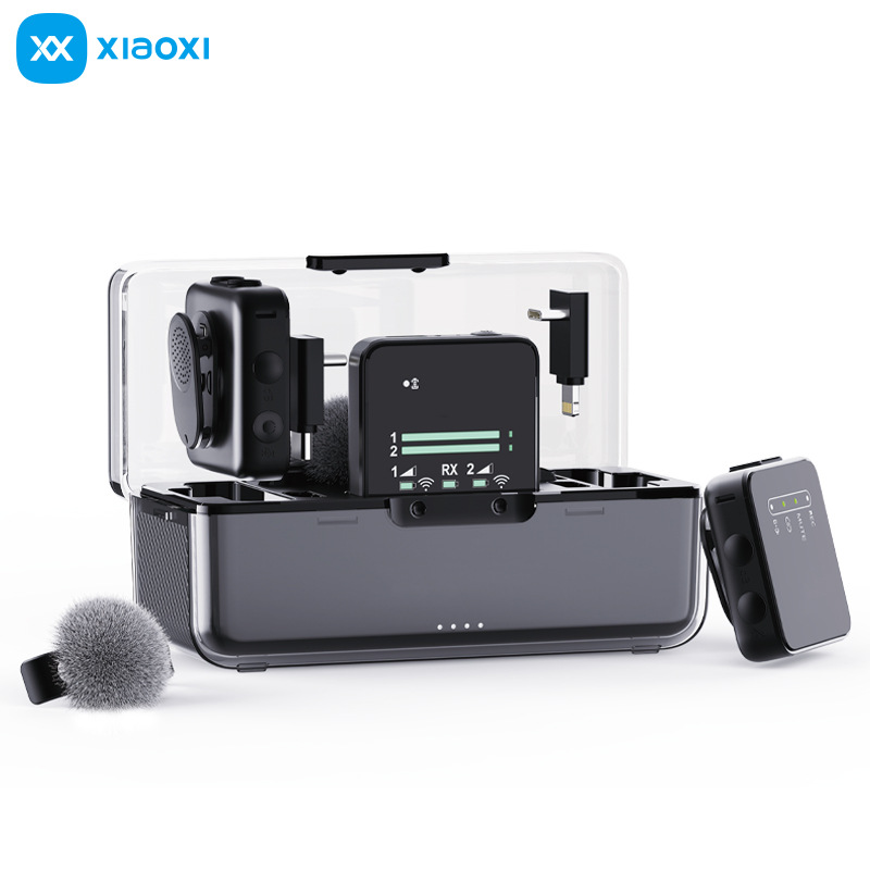 Cross-border private model explosions M29 wireless collar clip microphone mobile phone live sound card full set of Bluetooth microphone with monitor