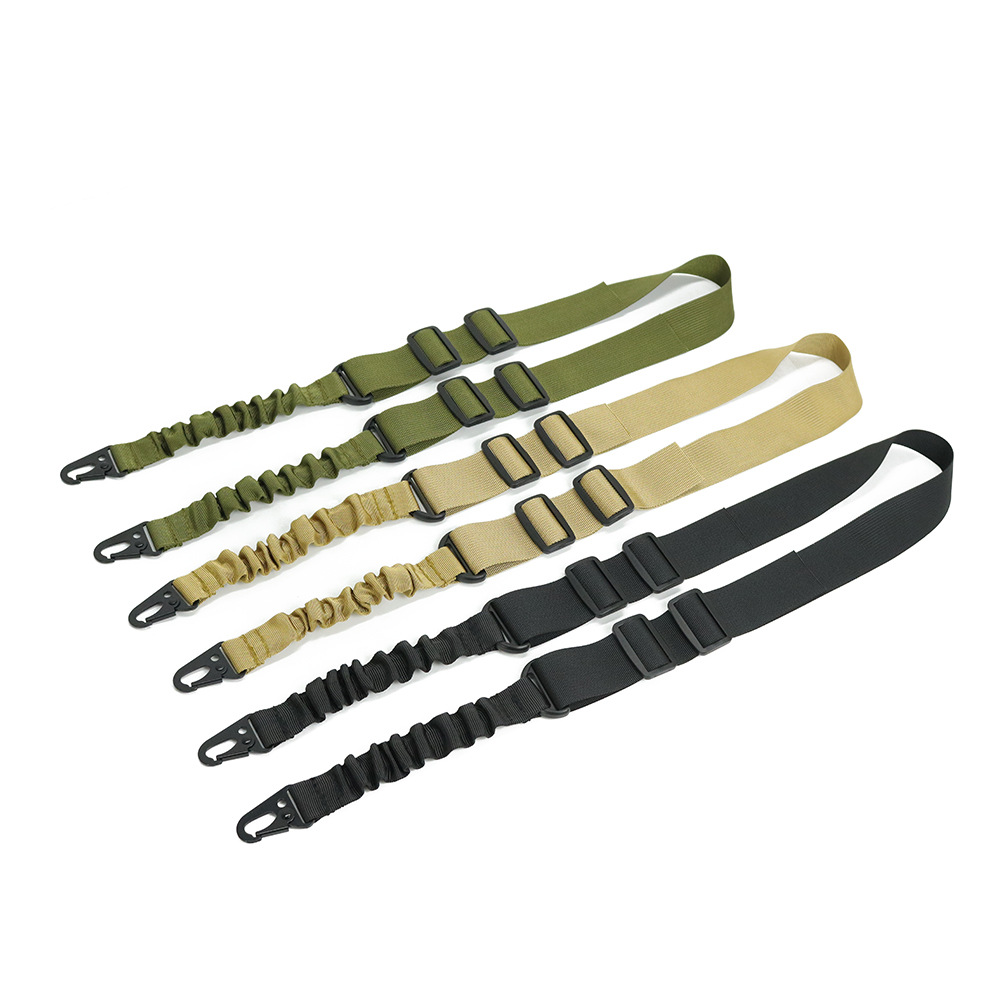 Multifunctional tactical sling, retractable hunting sling, outdoor military training sling, crossbody tactical lanyard set