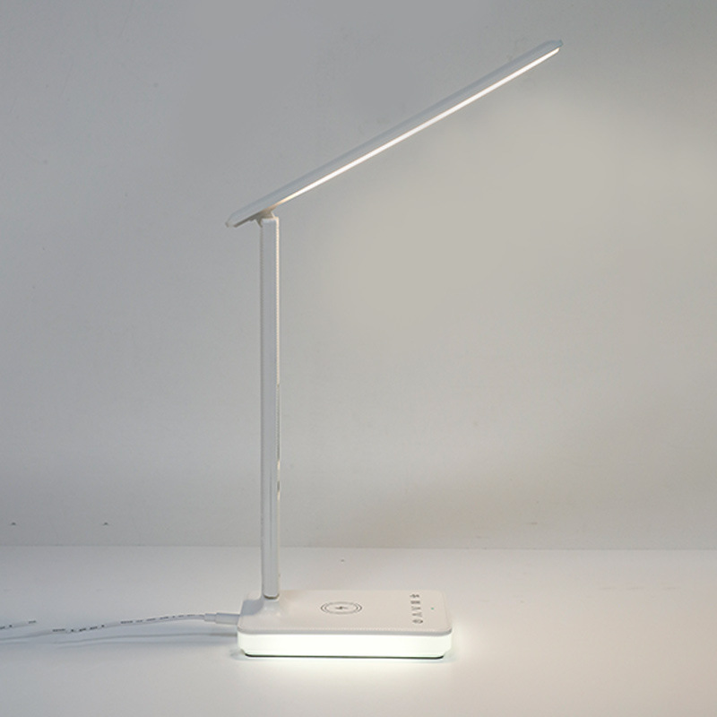 LED ナイトライト折りたたみ目の保護国家 AA テーブルランプ学生学習十分な明るい特別な読書ランプ携帯電話ワイヤレス充電テーブルランプ|undefined