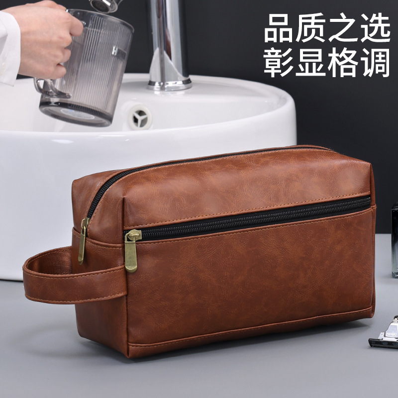 Bolsa de lavado de viaje para hombres 2025 nuevo juego de artículos de tocador de viaje para viajes de negocios bolsa de almacenamiento de lavado de maquillaje portátil