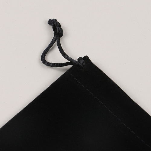 Varsbaby One-time Delivery Clothing Velvet Face Fabric Bag Drawstring Storage Bag