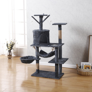 A generation of cat climbing rack cat tree integrated cat nest cat rack cat tower comfortable cat hammock four seasons universal