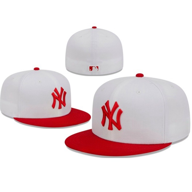 ドジャースLA野球帽男女トレンドNYヤンキー帽子刺繍日よけ帽美プロ野球チーム平縁サイズキャップ