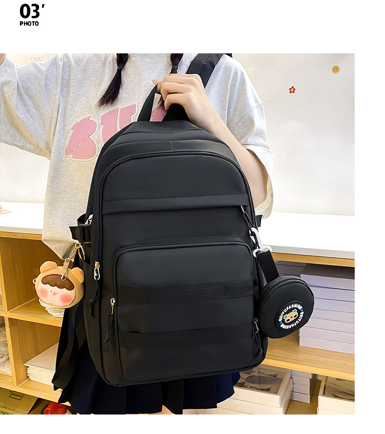 Zaini per bambini, estate, nuova stagione scolastica, zaino per studenti della scuola primaria di 3a e 4a elementare, stile coreano, semplice, grande capacità, borsa casual in tela_voghion.com