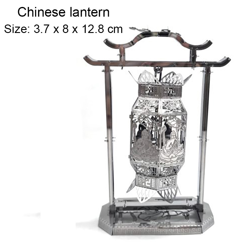 Aipin 3D metal 3D puzzle Building series Notre Dame de Paris belleza durmiente Castillo asamblea modelo regalo cumpleaños