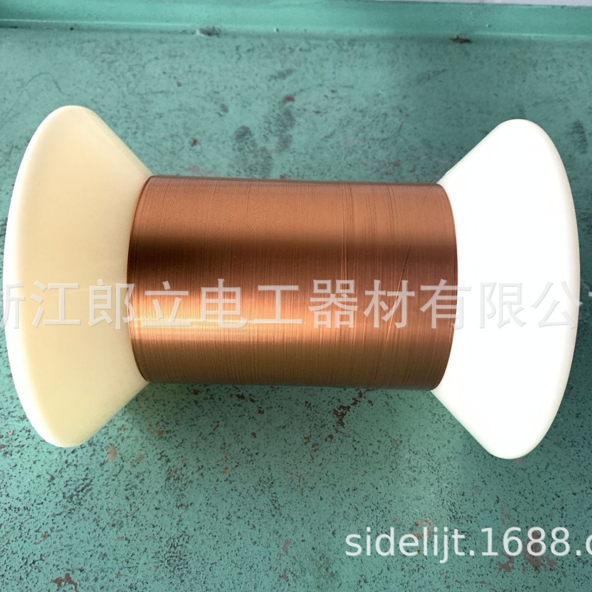 厂家0.030微细漆包扁铜线 耐高温180度 直焊微细漆包铜扁线