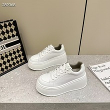 7CM增高聚氨酯底小白鞋女春夏女鞋透气舒适休闲百搭板鞋ysy889