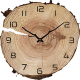 Огромная круглая трансграничная гостиная такта производителя простые молчаливые деревянные доски