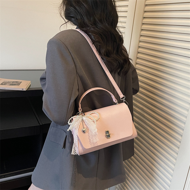 Bolso retro para mujeres 2026 nueva primavera coreana simple de alta calidad bolso de mano pequeño bolso de hombro universal image 3