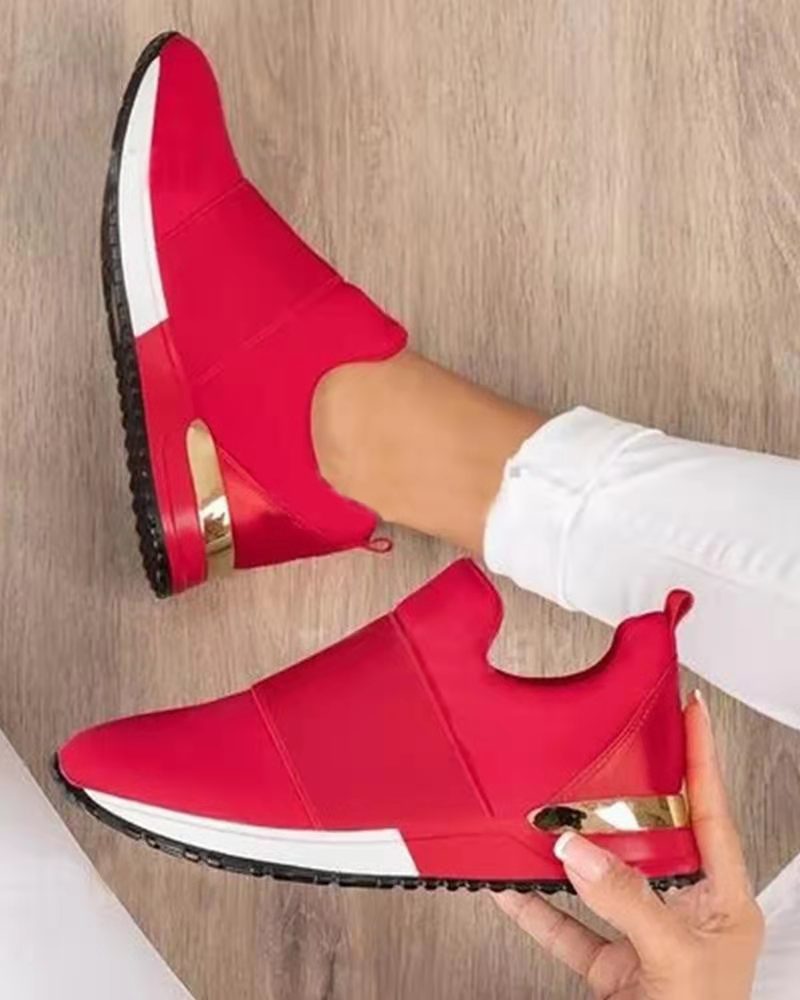 Cross-border Amazon Europe And The United States Trendy Fashion Sports Shoes Light And Breathable Large Size Foreign Trade Four Seasons Women's Shoes