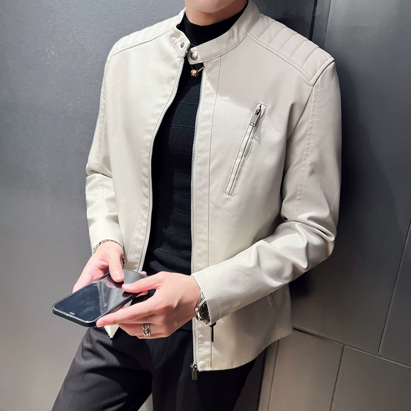 Short demi-season trend down jacket, Korean style, slim fit