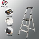 Фабричная оптовая и утолщенная крытая лестница человеческих персонажей Телескопическая лестница