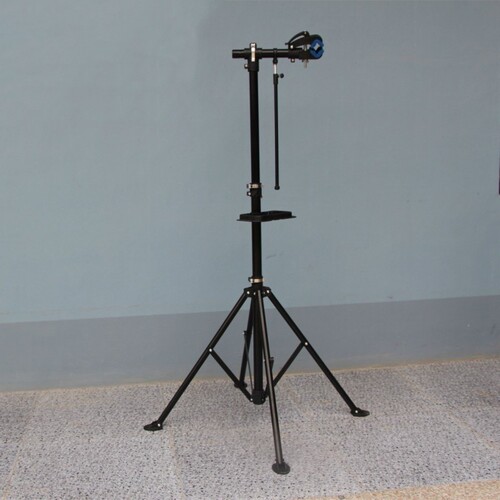 Mountain bike repair stand, bicycle maintenance rack, iron maintenance workbench for bicycle shops