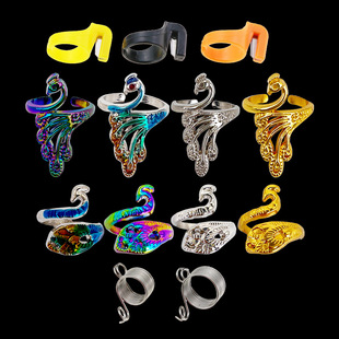 Factory Direct Sales Sewing Tools Ring Knife Set Finger Knife Textile Packaging Rope Cutting Finger Knife Ring Thread Cutter