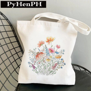 Wildflower garden Canvas Bag ���s�r������μ緫�������ذ���