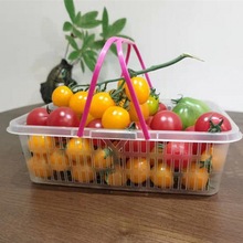 草莓篮水果采摘1-14斤塑料手提桑葚篮子篮子枇杷筐杨梅果篮速卖通