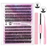 Fuchsia double-sided tweezers, 40