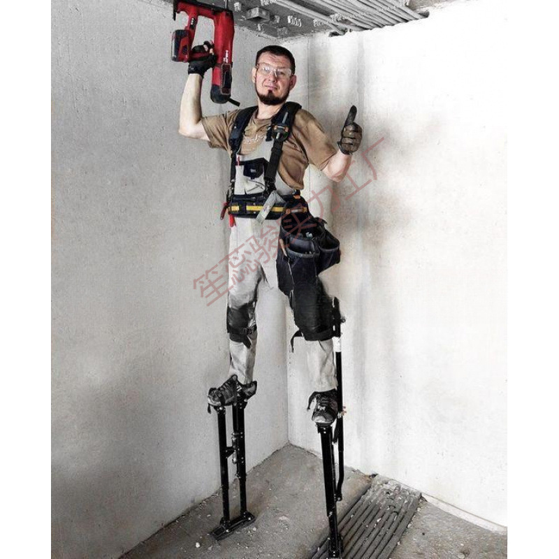 工厂行走工人直销脚架高跷铝合金木工高跷调节装修移动道具|undefined
