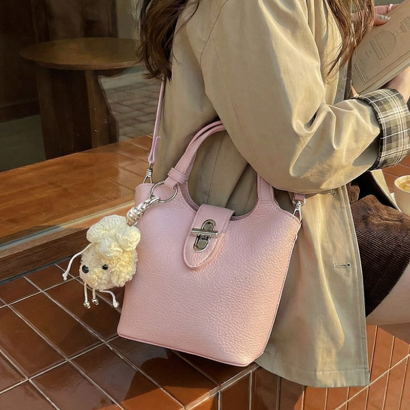 Borsa a secchiello donna borsa a mano a spalla o tracolla chic_voghion.com