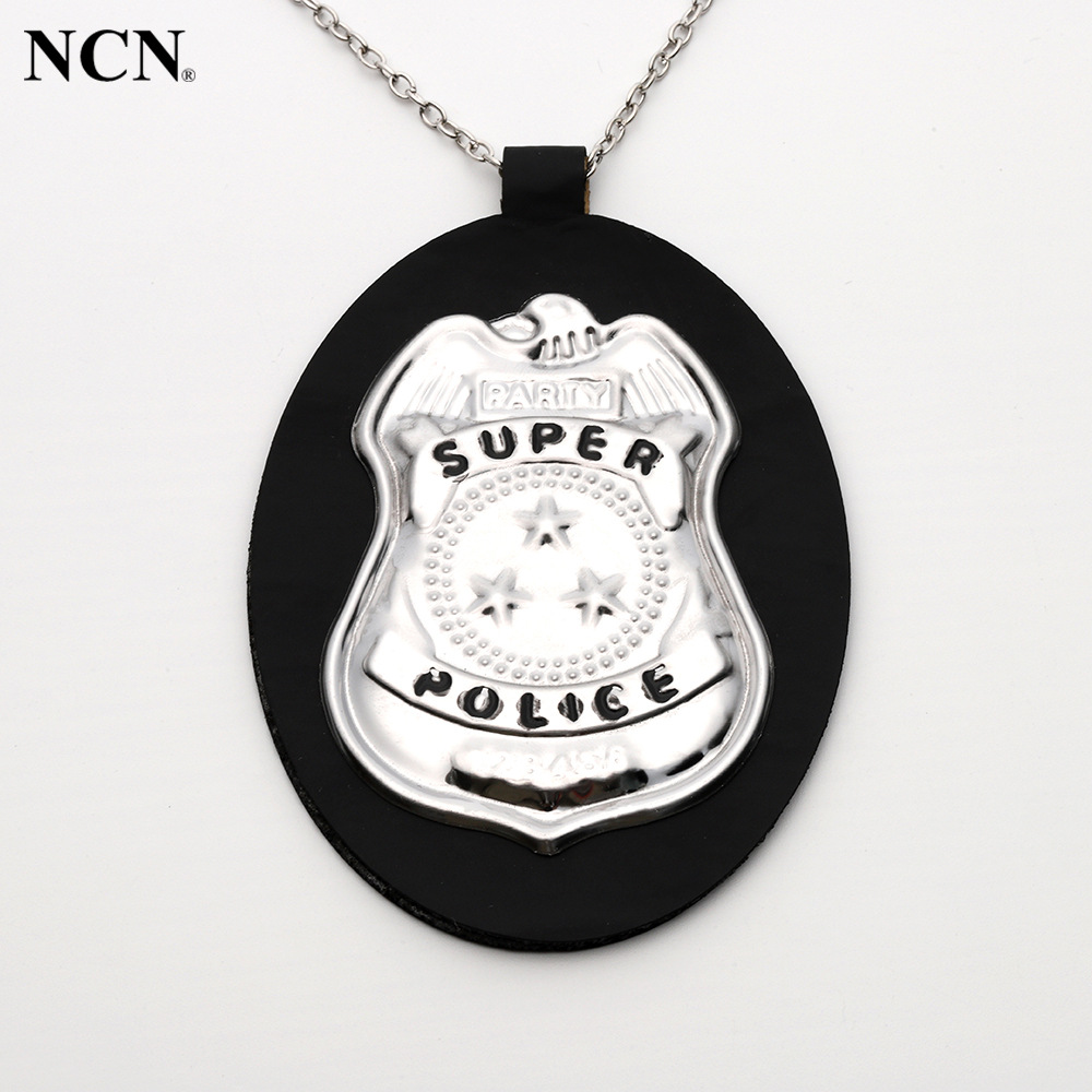 [Ready Stock] Halloween Samsung Police Emblem Badge Cosplay Supplies Underwear Police Character Dress up