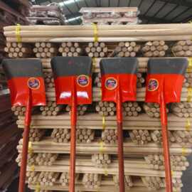 ✅农用全钢大铁锹锰钢铲子方铲尖铲洋锹工地桥户外尖放煤铲园林铲