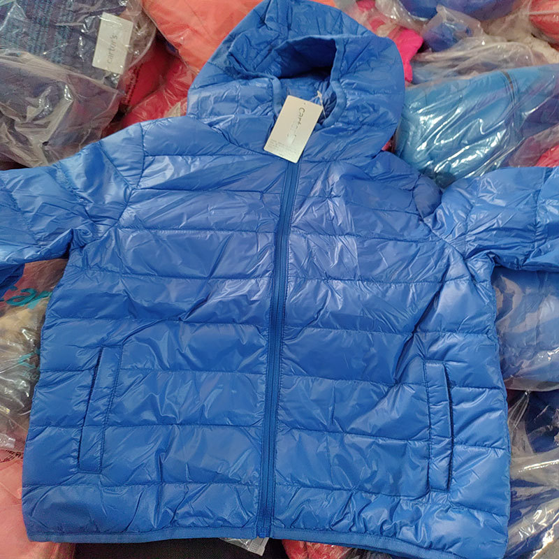 Baby Fashion Down Jacket Children's Hooded Coat Baby Clothes Outfit Vest Baby down jacket