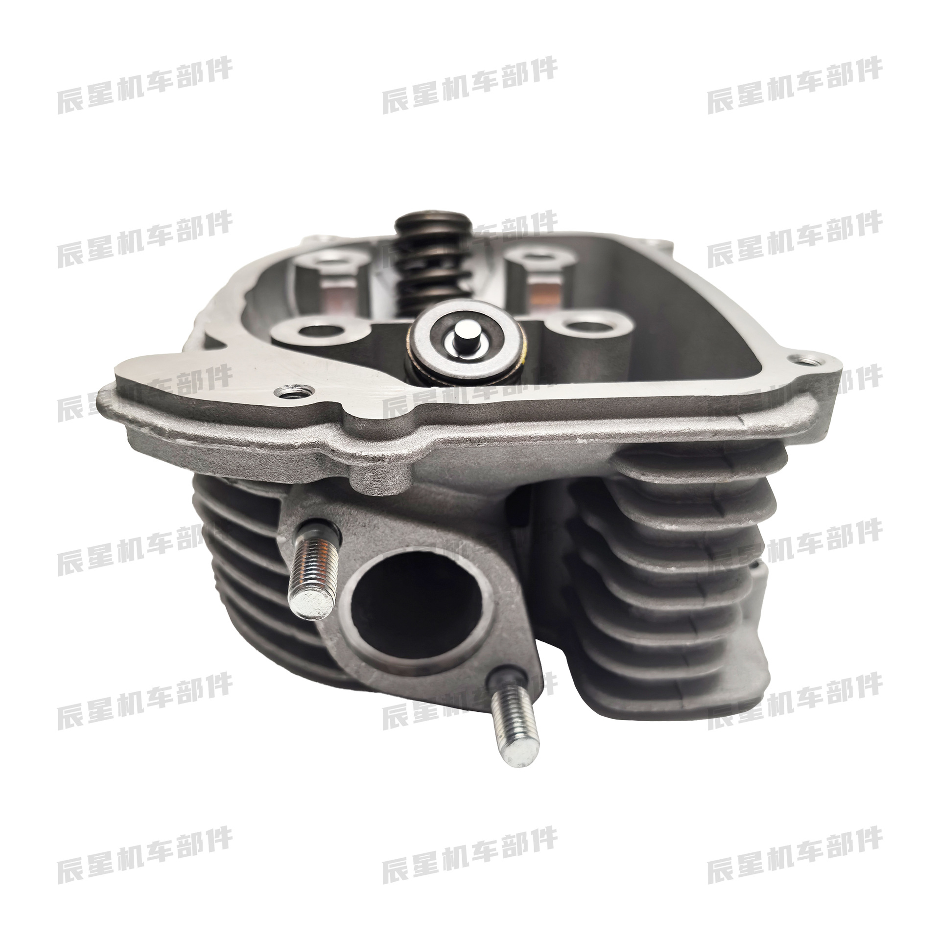 Pedal motorcycle engine parts GY6-200cc cylinder head assembly