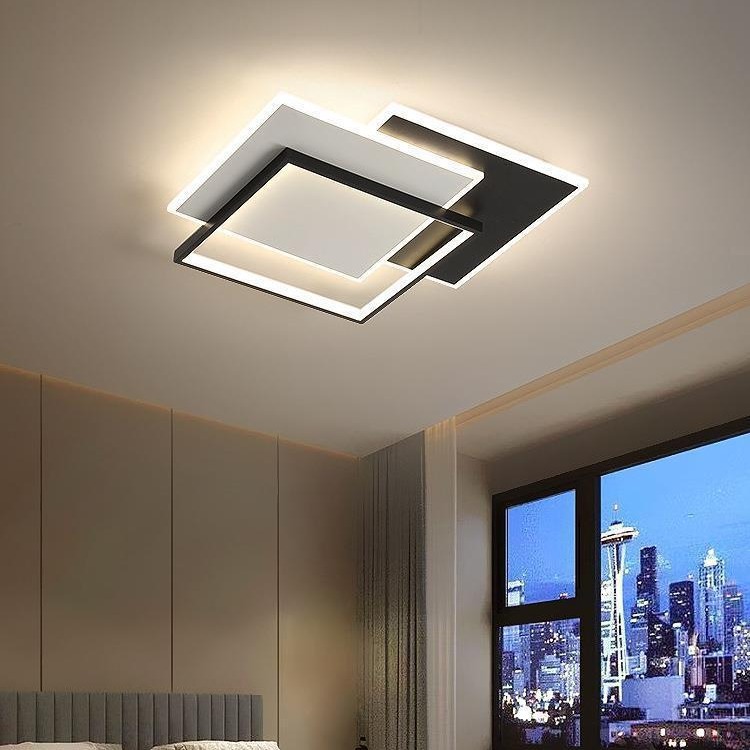 Lámpara de Salón Modelo 2025, Lámpara de Techo LED Moderna, Simple y Elegante, Paquete Combinado para Toda la Casa, Lámpara de Techo Creativa para el Salón