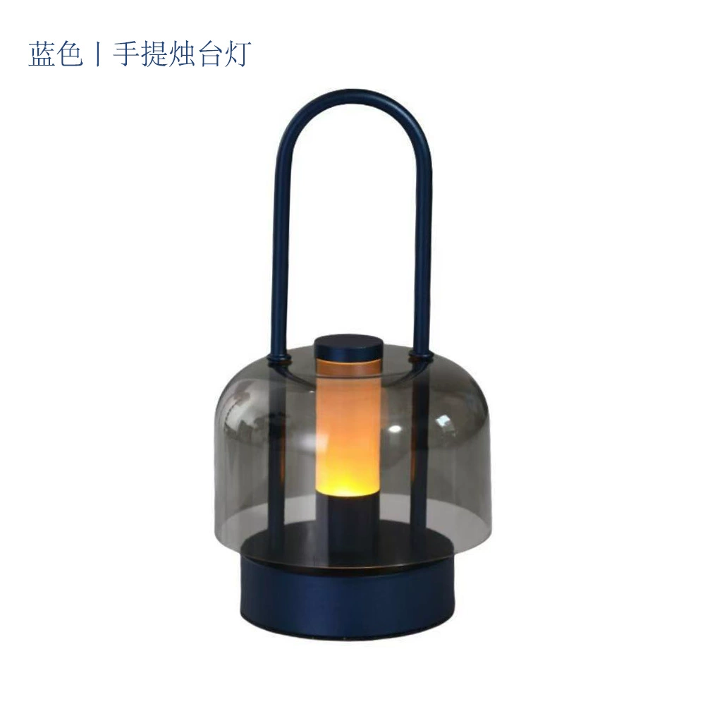 Handheld table lamp Creative touch, rechargeable ambient night light, 3-color mood