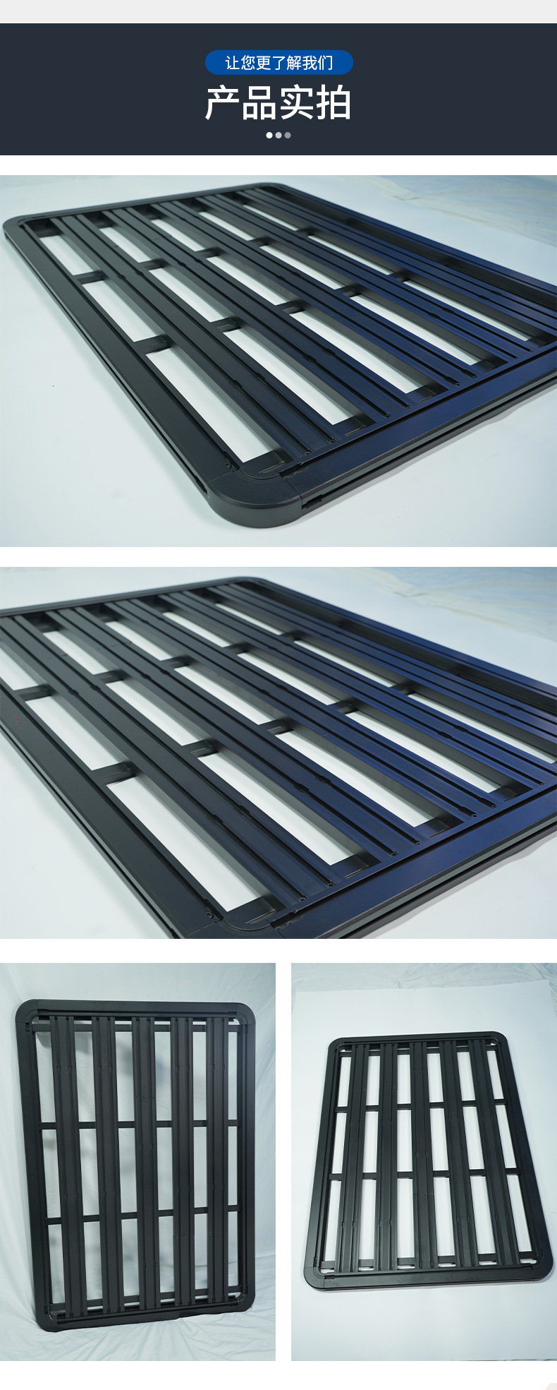 General Motors Roof Rack Roof Platform Suv Modified Off-Road Vehicle Aluminum Alloy Car Travel Shelf Frame