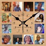 Пользовательские -приготовленные деревянные доски, висящие часы, ремесленные ремесленные, бортовые горячие часы гибкие производственные часы