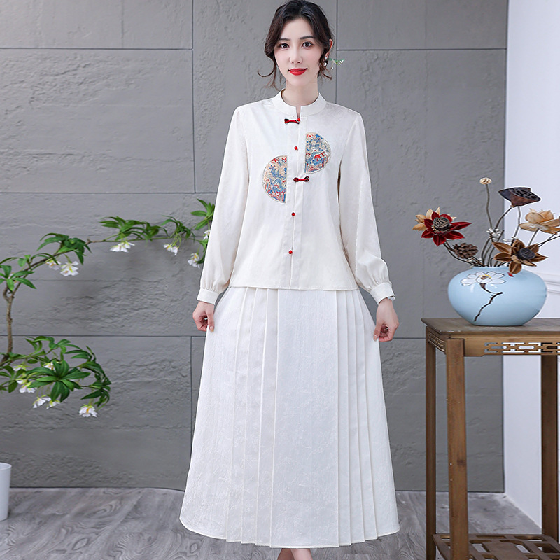C6955 750K ĐỒ BỘ NỮ SUZTDI DÀI TAY MÙA XUÂN THU ĐÔNG TRUNG NIÊN THỜI TRANG NỮ G02 SẢN PHẨM MỚI