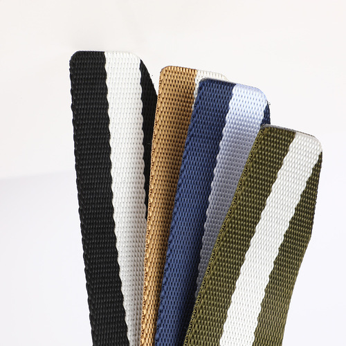 Smooth plastic buckle metal-free nylon belt for men students military training tactical outdoor canvas belt quick shipment
